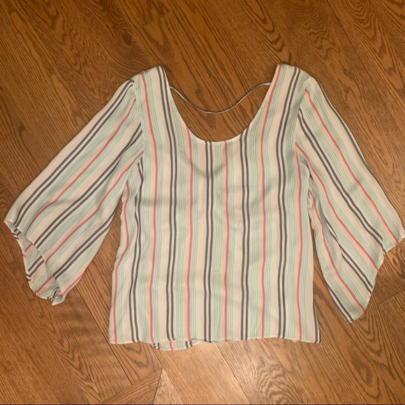 Abbeline Striped Top - Picture 1 of 4